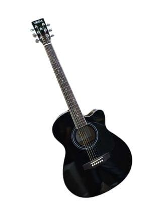 1561376662356-Vega VG40BK 40 Inch Linden Wood Acoustic Guitar. 1.jpg